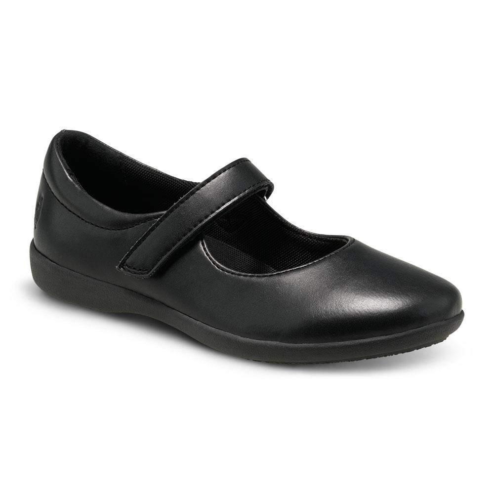 Size 12 Toddler Hush Puppies Classic Black Kids Dress Shoes